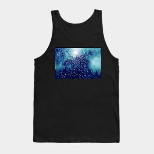 Forest of Lights Magical Christmas Forest Tank Top